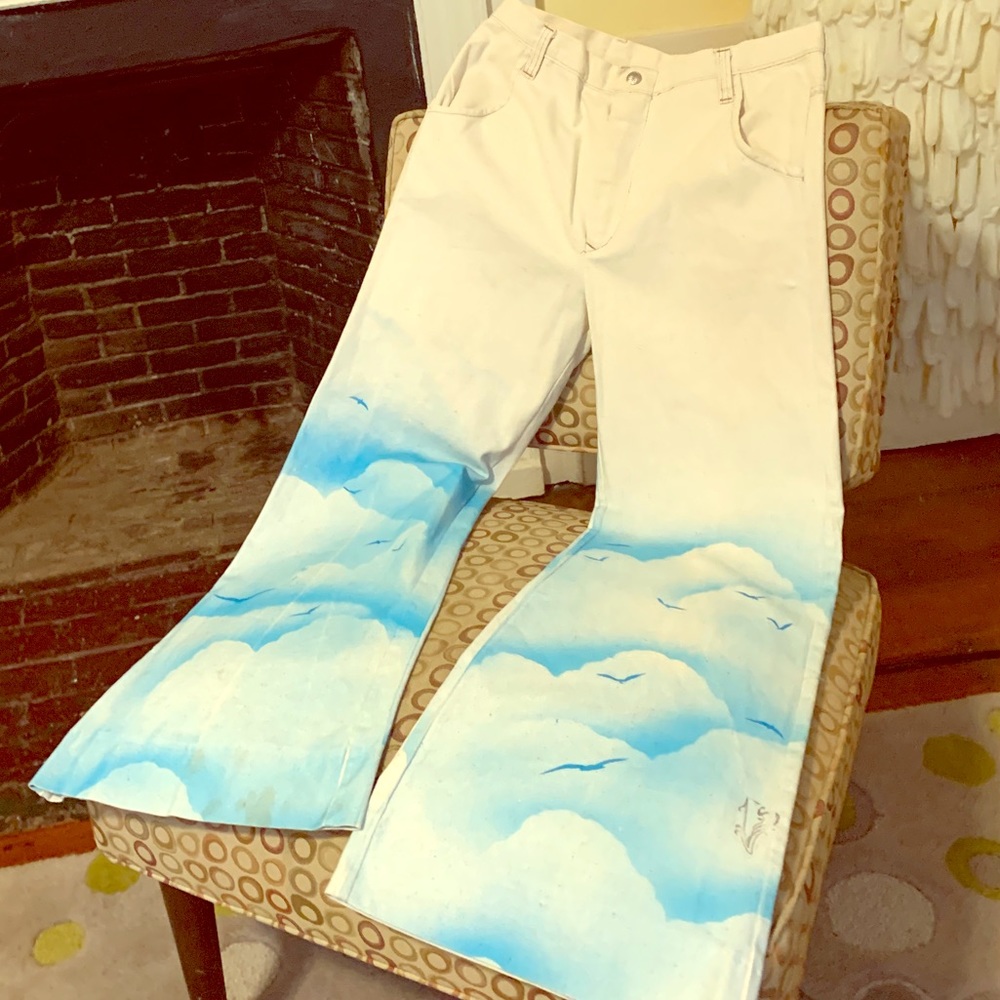 Vintage Bell Bottoms worn by Ashton Kutcher